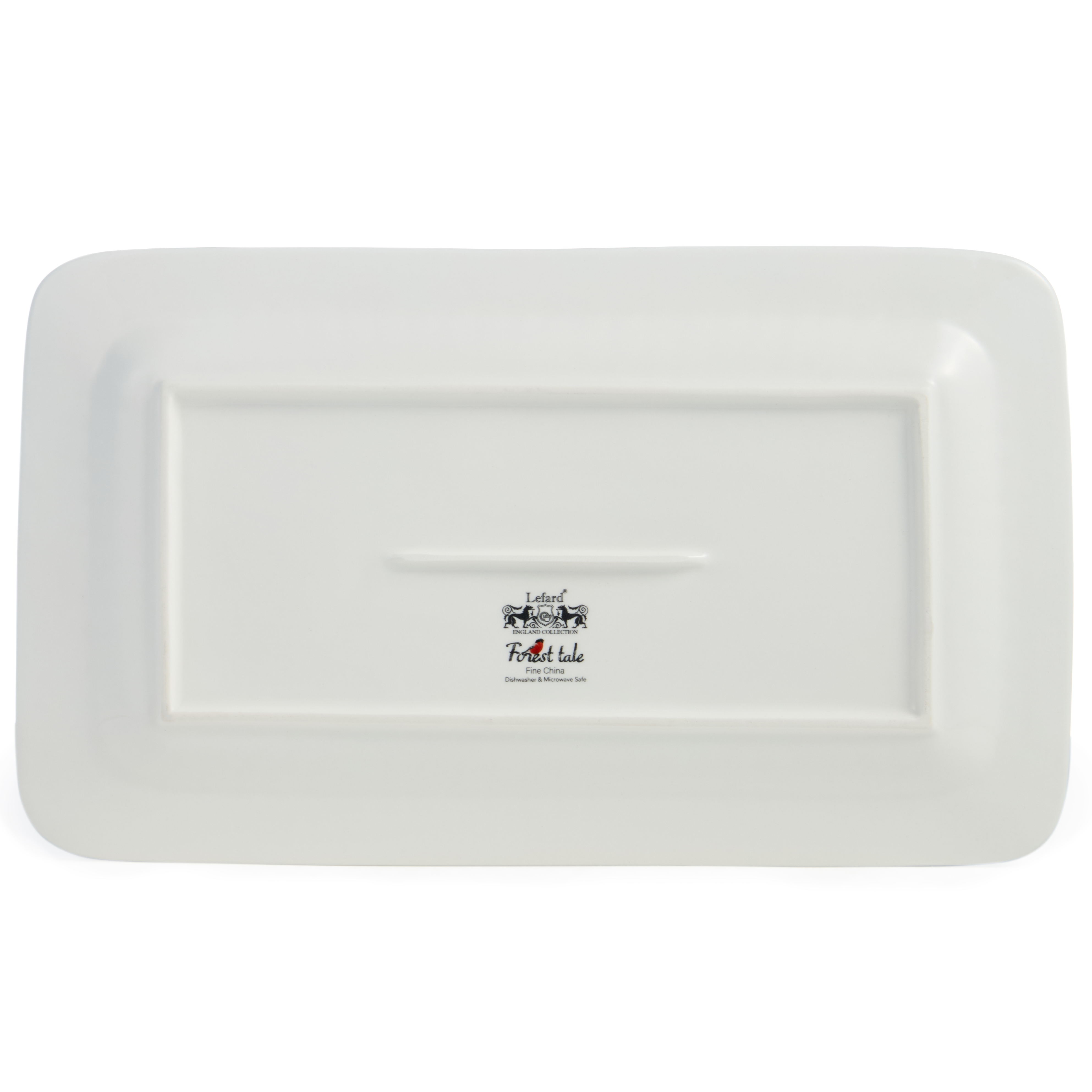 БЛЮДО LEFARD "ЛЕСНАЯ СКАЗКА" 30 СМ ПРЯМОУГ. СНЕГИРИ (КОР=16ШТ.)