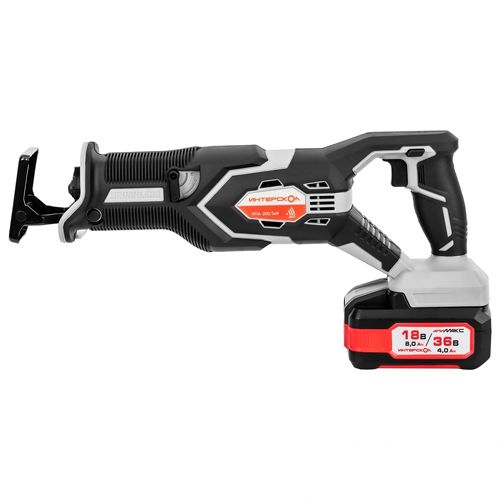 Пила электрическая, ножовочная, аккумуляторная НПА-200/36 В, кейс, Интерскол