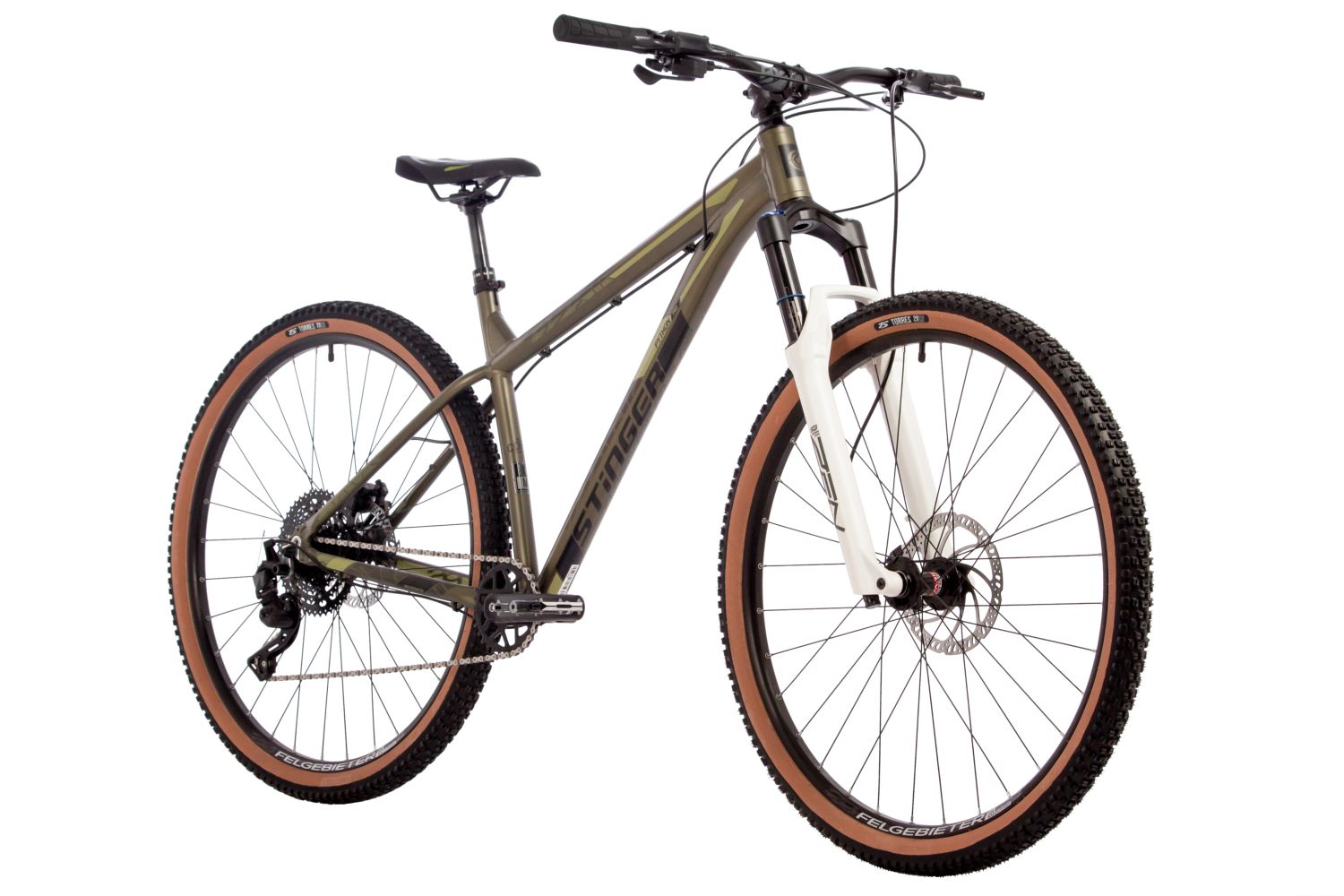 Велосипед STINGER 29, PYTHON PRO коричневый, алюминий, размер 22,