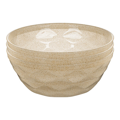 Салатник 4 л Homver Palermo 221116801/02, бесцветный флэк