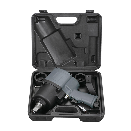 Пневмогайковерт ударный IW 1600 3/4", 1600Нм, 6.3 бар, 3/4"+набор головок, кейс FUBAG