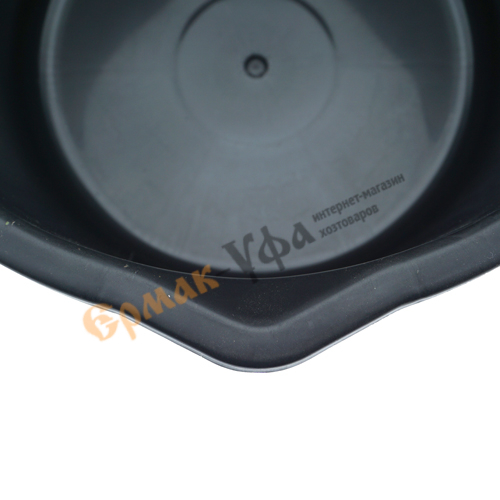 Ведро строительное круглое 16л черное, 5/1