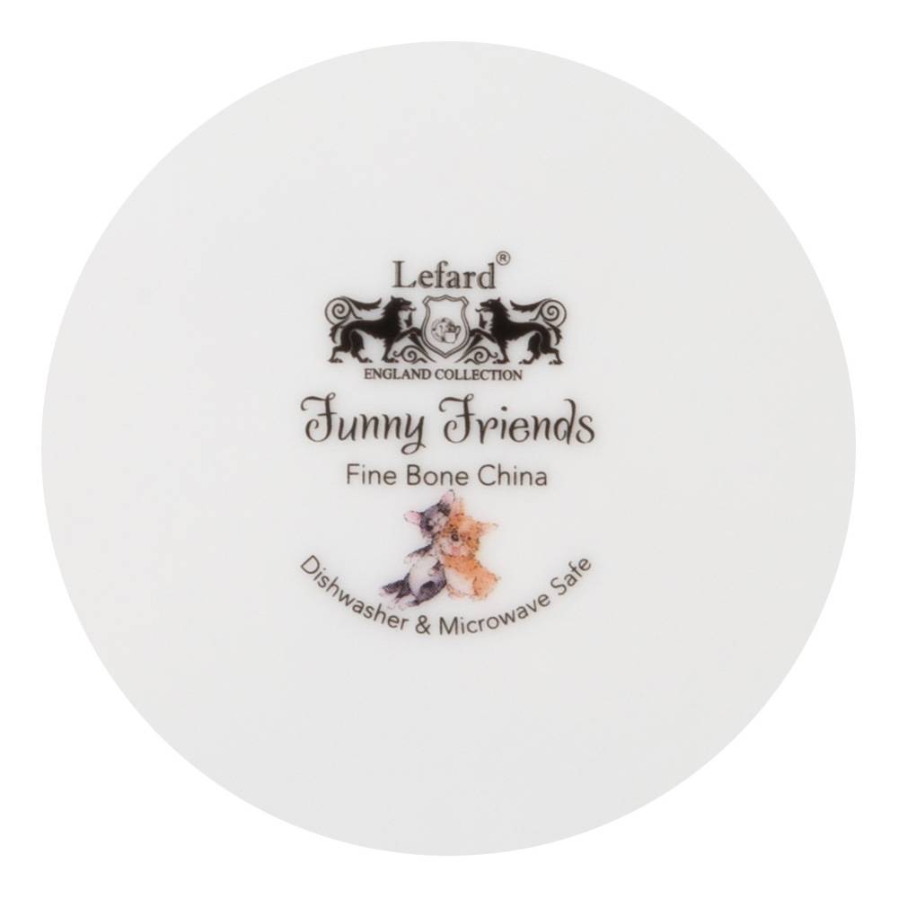 НАБОР ТАРЕЛОК ЗАКУСОЧНЫХ LEFARD, ЛУЧШИЕ ДРУЗЬЯ, 2 ШТ. 20, 5 СМ, КОР=36ШТ.