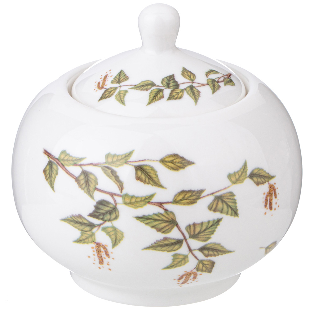 САХАРНИЦА LEFARD, БЕРЕЗКИ, 380 МЛ НА ДЕРЕВ. ПОДСТАВКЕ, КОР=36ШТ.