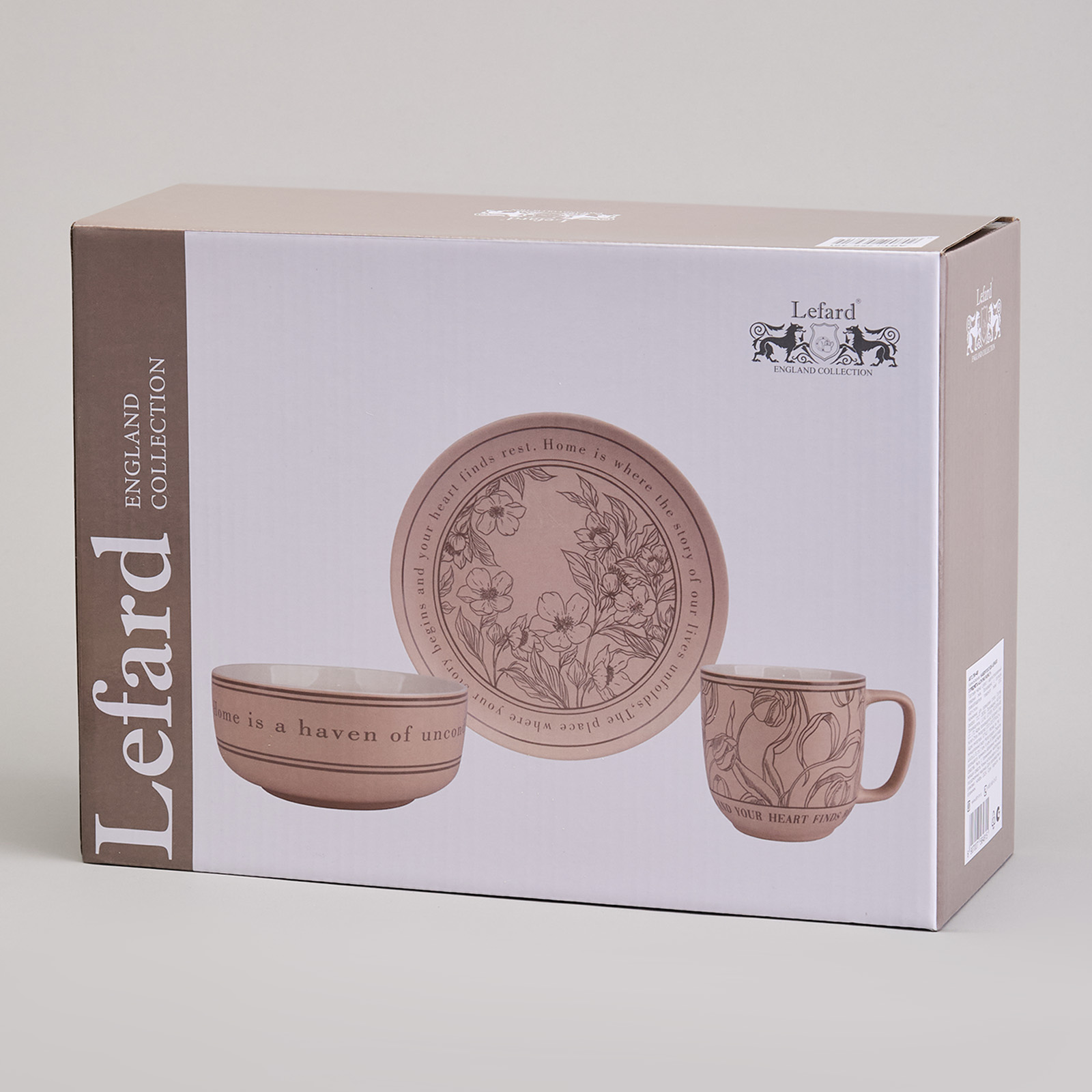 НАБОР ПОСУДЫ LEFARD 3 ПРЕДМЕТА, LOVING FAMILY,