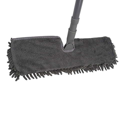 Швабра с отжимом, МИКРОФИБРА, ручка 120см, двусторонняя насадка 40*15см, 1/50