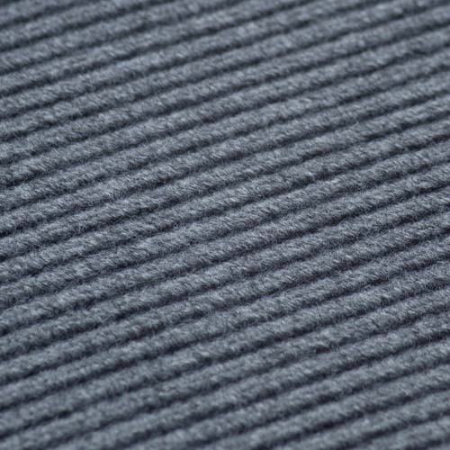 Коврик придверный 50*80см влаговпитывающий ребристый Серый, 1/10