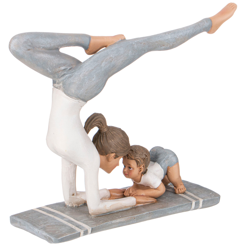 СТАТУЭТКА, ЙОГА, 18Х6Х14, 5СМ