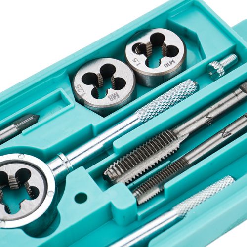 Метчик и плашка набор 12пр М6-М12