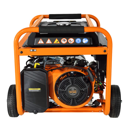 Генератор бензиновый CARVER PPG-10000Е LT-192FВ, 8, 0/8, 3кВт, 220В, бак 25л, медь