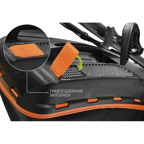 Газонокосилка бензиновая CARVER LMG-2646HM, 2,6кВт, 46см, 7"/8", 65л