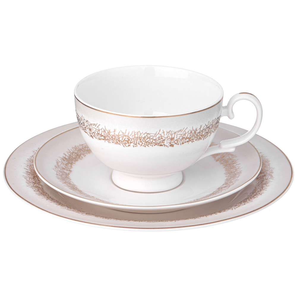СЕРВИЗ ЧАЙНЫЙ LEFARD, ЗОЛОТОЙ ПЕСОК, НА 6 ПЕР. 20 ПР., КОР=1НАБ.