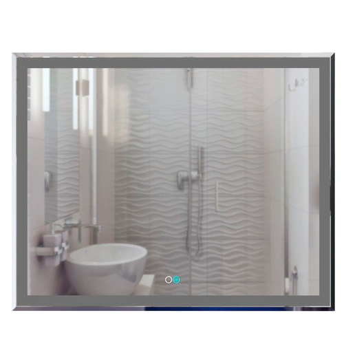 Зеркало MIXLINE, Минио-2, 1000*800, ШВ сенсорный выключатель, светодиодная подсветка + подогрев