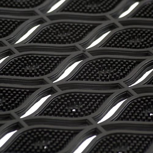 Коврик резиновый SUNSTEP Остин 55 х 90 см, черный