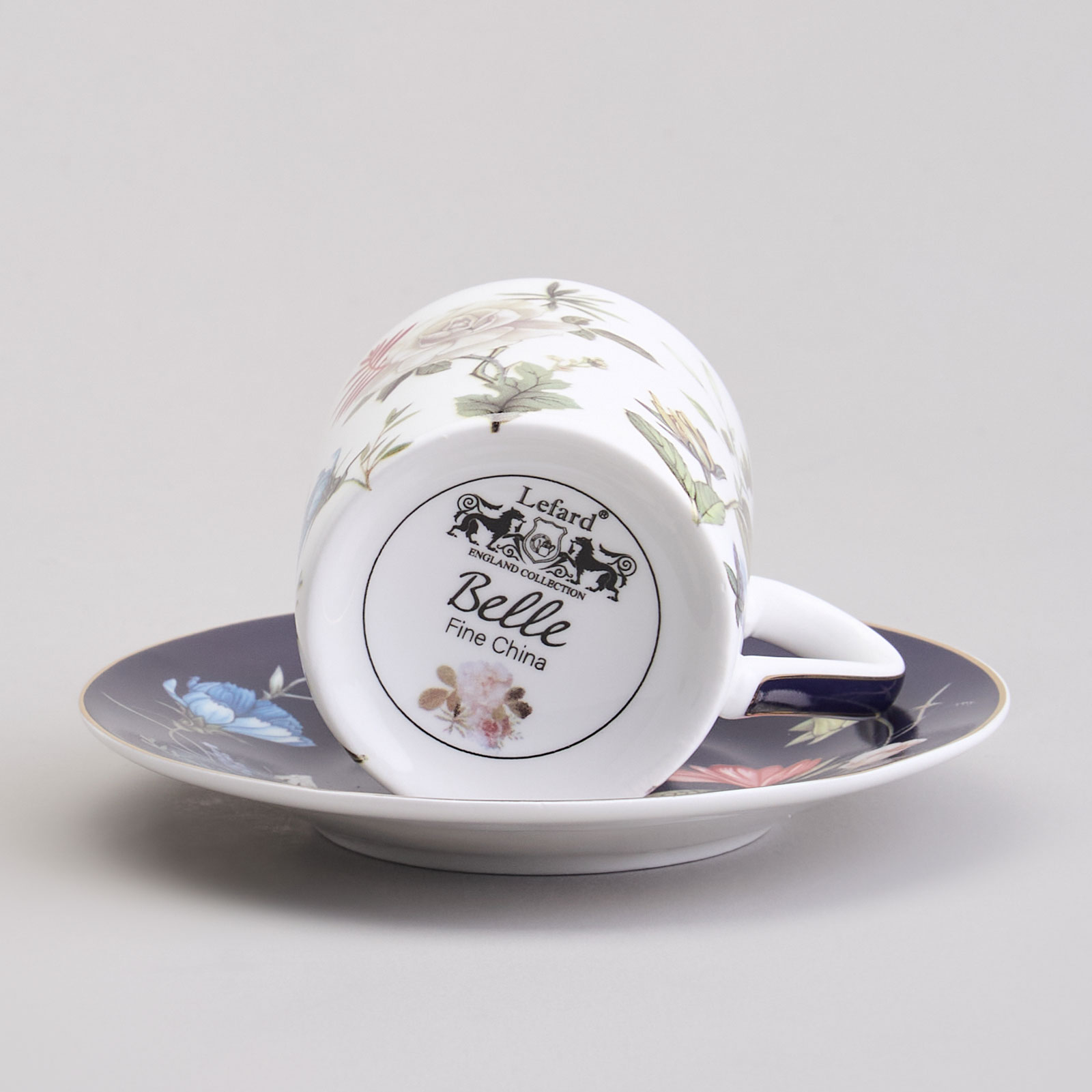 КОФЕЙНЫЙ НАБОР LEFARD, BELLE, НА 2 ПЕР. 4 ПР. 100 МЛ, КОР=24НАБ.