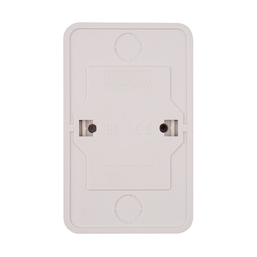 Розетка ОП 2-местн с/з 16А Smartbuy 250В белая, SBE-03w-16-S2-Z-С, Юпитер, 1/200