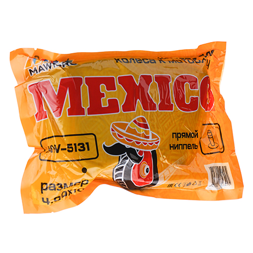 Камера на колесо для мотоблока 4. 00х10 бутиловая/ MEXICO, 1/50