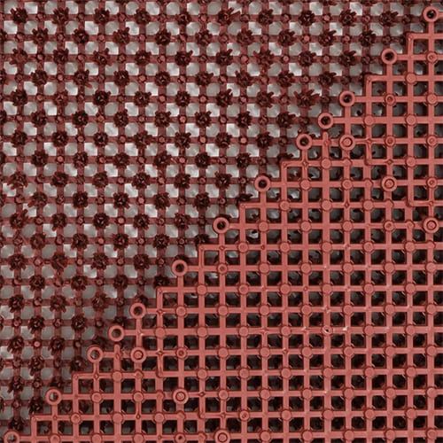 Коврик придверный травка 42х56 см, коричневый, SUNSTEP™, 1/20