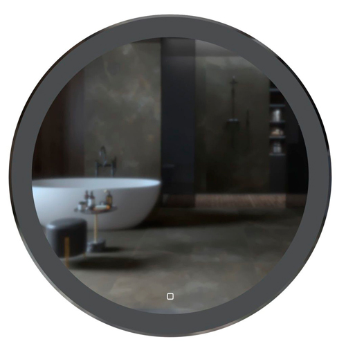 Зеркало MIXLINE, Перла, D770 сенсорный выключатель, светодиодная подсветка