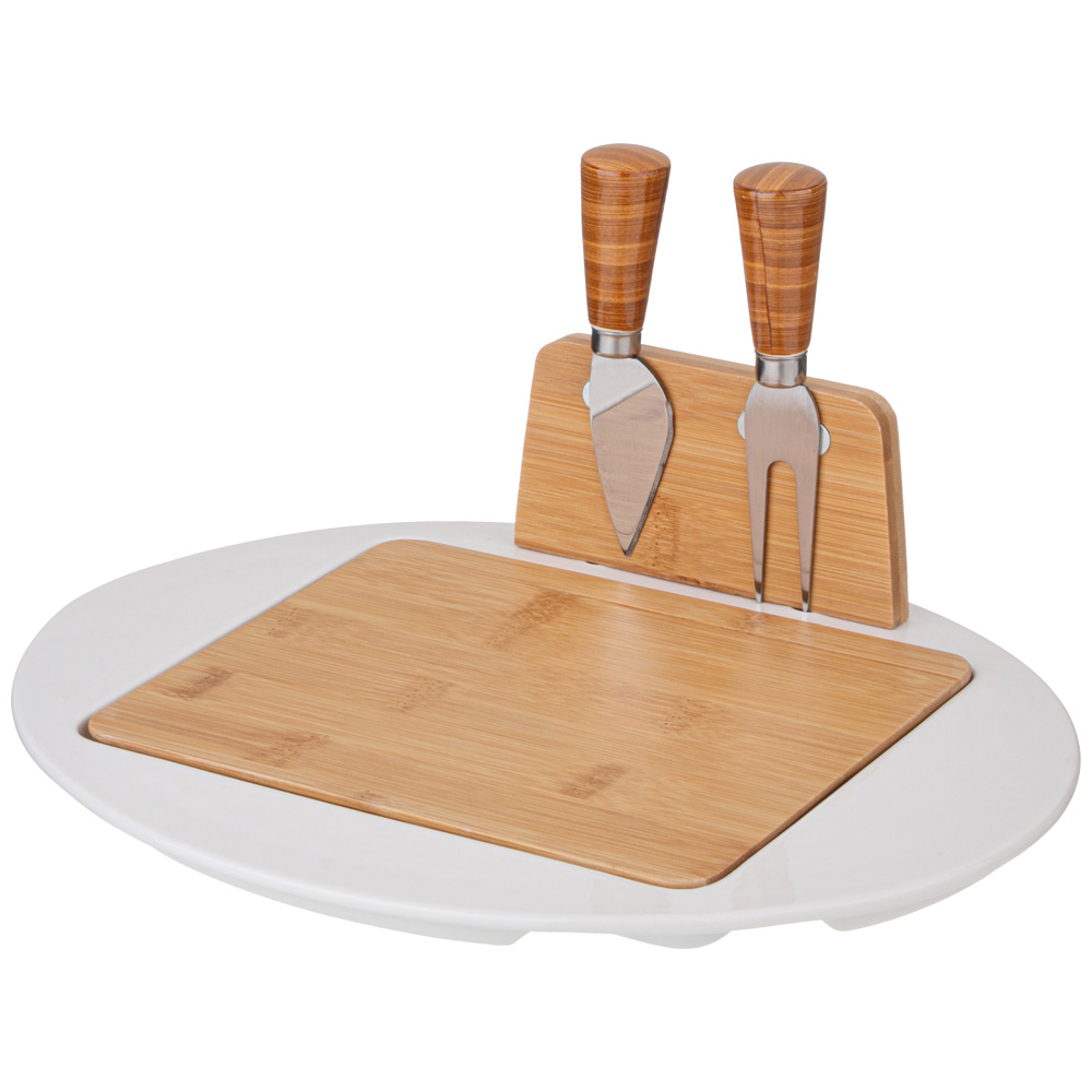 НАБОР ДЛЯ СЫРА LEFARD LEFARD, NATIVE, 3 ПР. НА ДЕРЕВ.ПОДСТАВКЕ 28, 5*23, 5*6, 3 СМ, КОР=12ШТ.