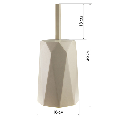 Комплект для туалета IDEA ПРИЗМА М 5024, латте