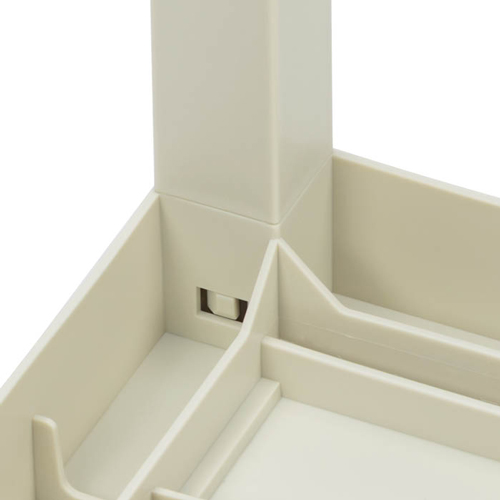 Стол IDEA РЕЙКИ М 4003, белый ротанг