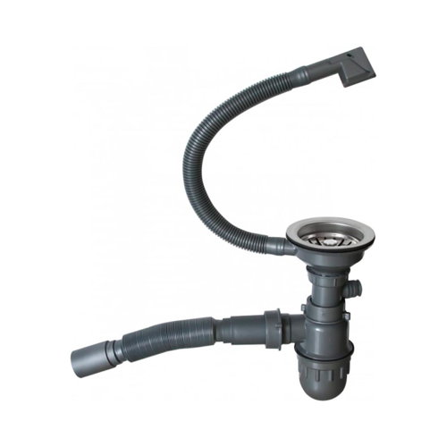 Мойка нерж. настол. монтаж 50х50, 3,0, вып 3 1/2 MIXLINE PRO 20см с сифоном, сатин, 1/1