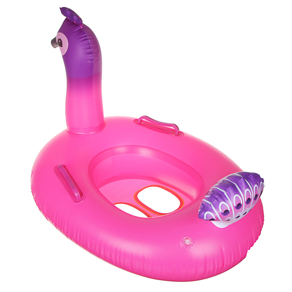 SILAPRO Круг надувной-трусы: "Животные", ПВХ, 66х51см, толщина 0.18мм