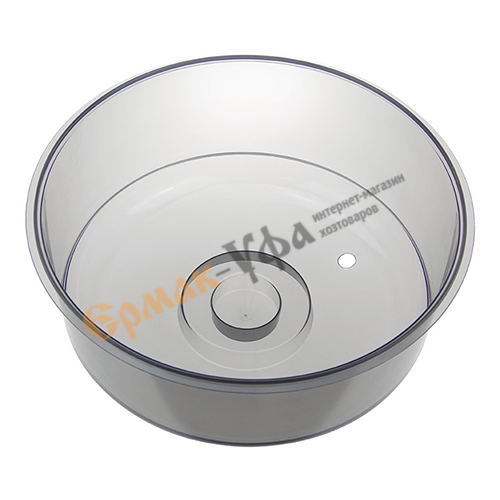 Крышка для СВЧ 245мм разогрева пищ. прод. в, черный прозрачный, 1/24