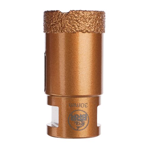 Коронка алмазная по керамограниту и мрамору 30 мм, 1/10/100