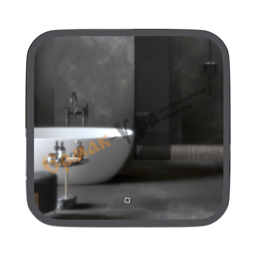 Зеркало MIXLINE Стив 700*680 сенсорный выключатель, светодиодная подсветка, 1/1