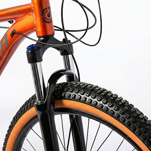 Велосипед STINGER 29" ELEMENT оранжевый, алюминий, размер MD