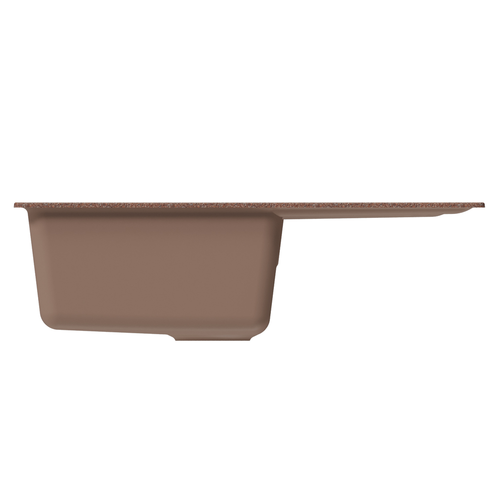 Мойка ML-GM19 с крылом, терракотовая, 307, 750*500*200мм NEW