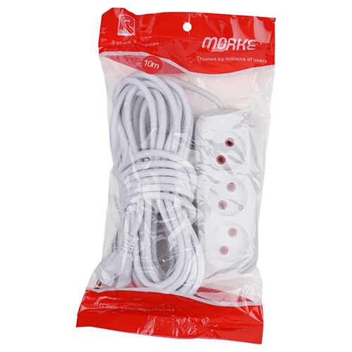 Удлинитель 3 розетки 10м, MOK3 1/40