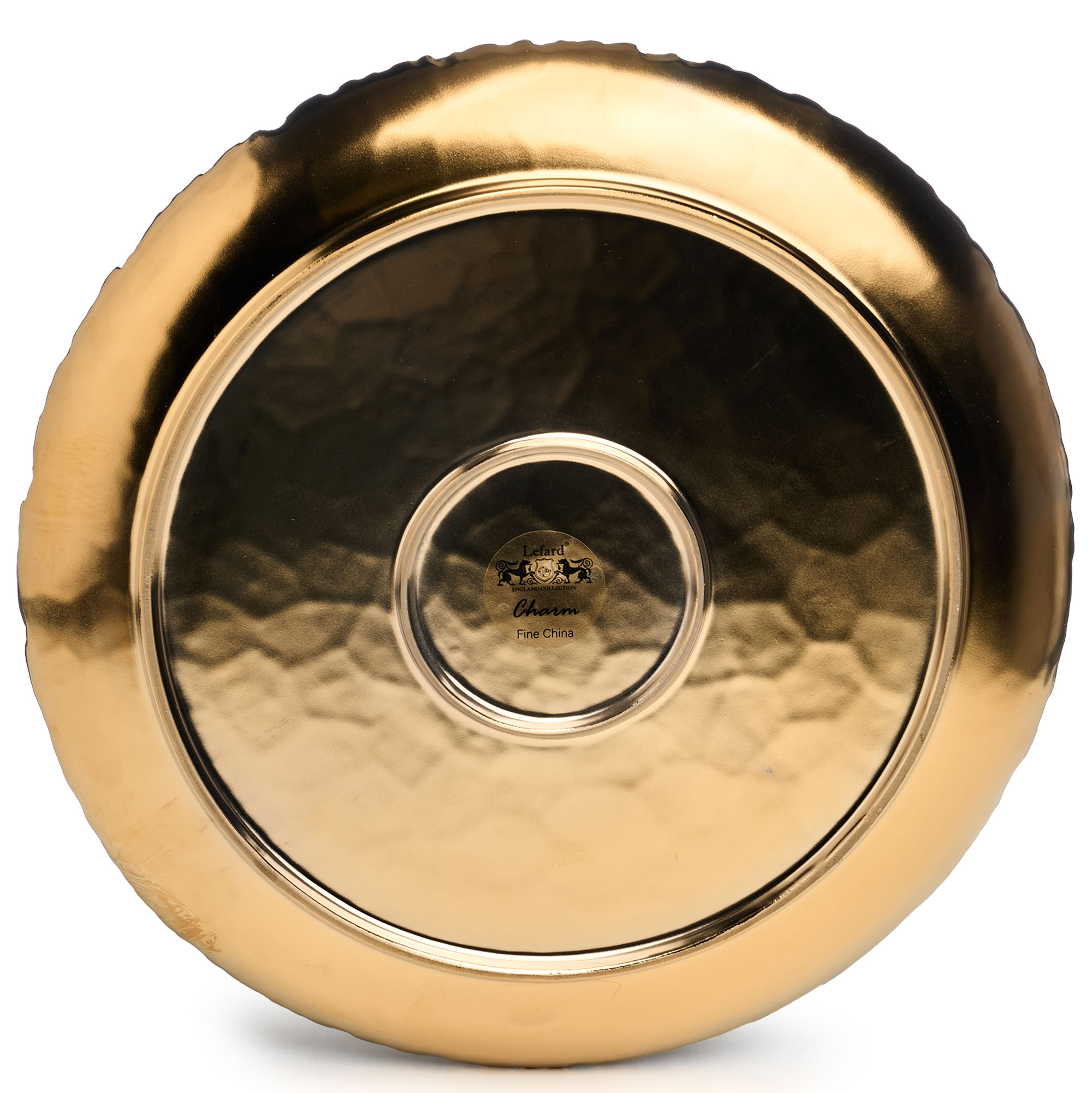 НАБОР ТАРЕЛОК ОБЕДЕННЫХ LEFARD, CHARM, 2 ШТ. 26*2, 5 СМ, ЗОЛОТО