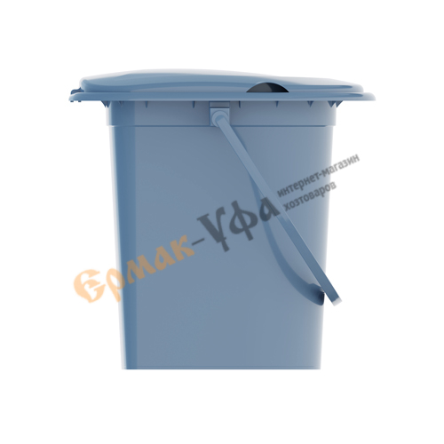 Ведро - туалет 17л голубое, Альтернатива, м1320, 1/10