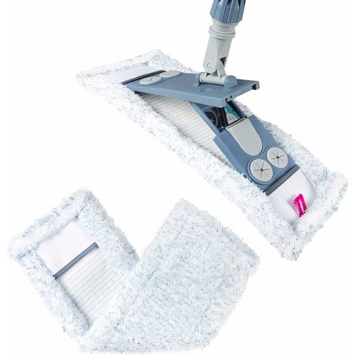 Насадка для швабры плоская из микрофибры Магнетик Азур YORK, 1/