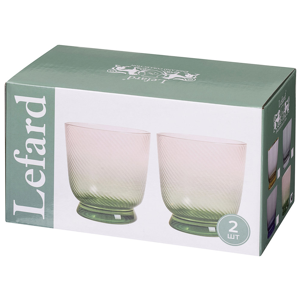 НАБОР СТАКАНОВ, TWIST & SHINE,  2 ШТ/360 МЛ