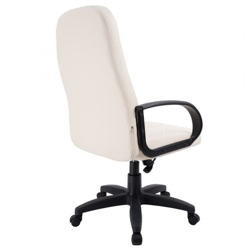 Кресло офисное, компьютерное TRON V2 экокожа Prestige, 68х52х51.5 см, слоновая кость