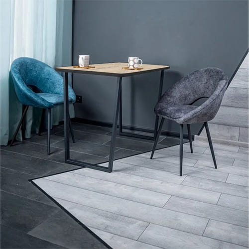 Стол обеденный Лофт 760х1150х590 мм, черный матовый/дуб ирландский, LAKSI, 1/1