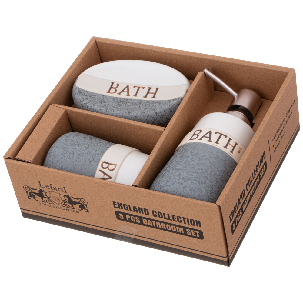 НАБОР ДЛЯ ВАННОЙ КОМНАТЫ 3 ПР. 400 МЛ