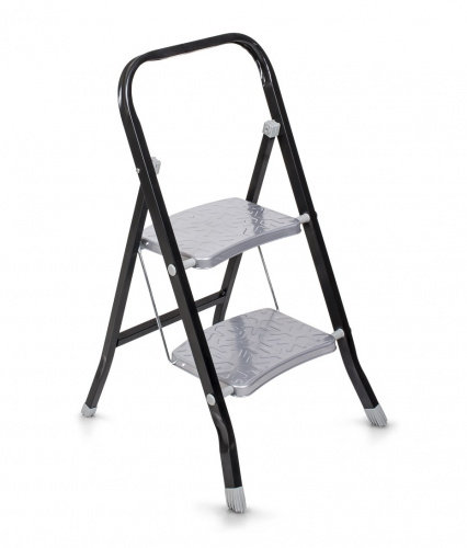 Стремянка стальн. 2 ступ. высота до платформы 46см, 20х45,5х89см, вес 3,45кг КЛАСС PLUS UFUK Турция, 1/4