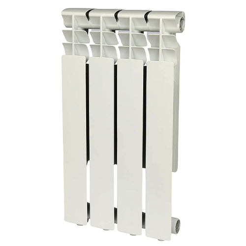 Радиатор алюминиевый ROMMER Optima 500/80/ 4 секций 135 Вт/сек, 0,8кг/сек, 1/1