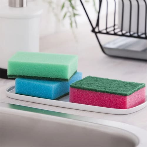 Губка для посуды 5шт Макси YORK 10х7х2,9 см, 1/50