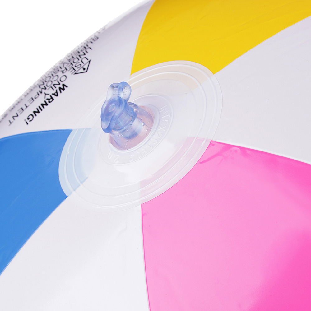 INTEX Мяч пляжный надувной 61см, Дольки, 59030NP