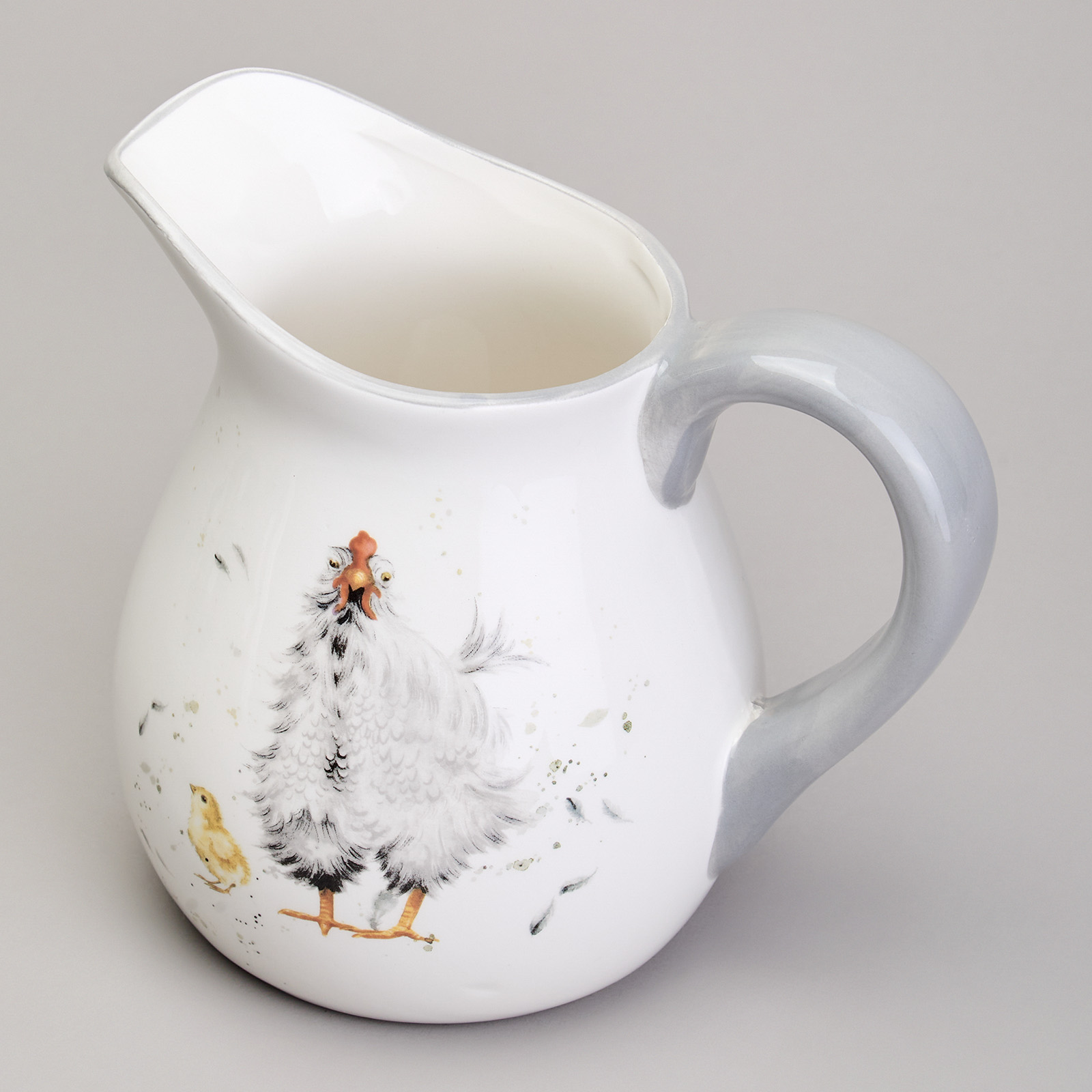 КУВШИН LEFARD, FUNNY HENS, 18*13*16, 5 СМ 1100 МЛ, КОР=16ШТ.