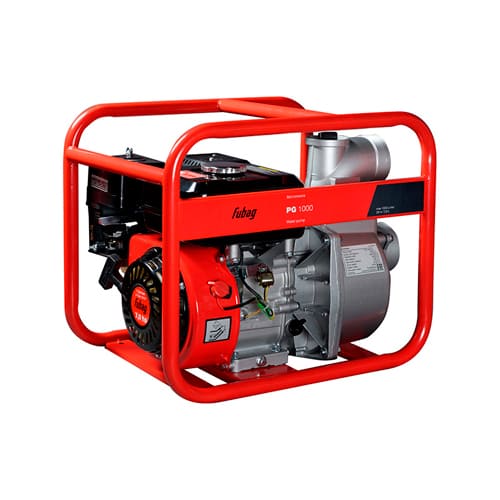 Мотопомпа FUBAG PG1000 для чистой воды, 1000л/мин, напор 28м, 4мм
