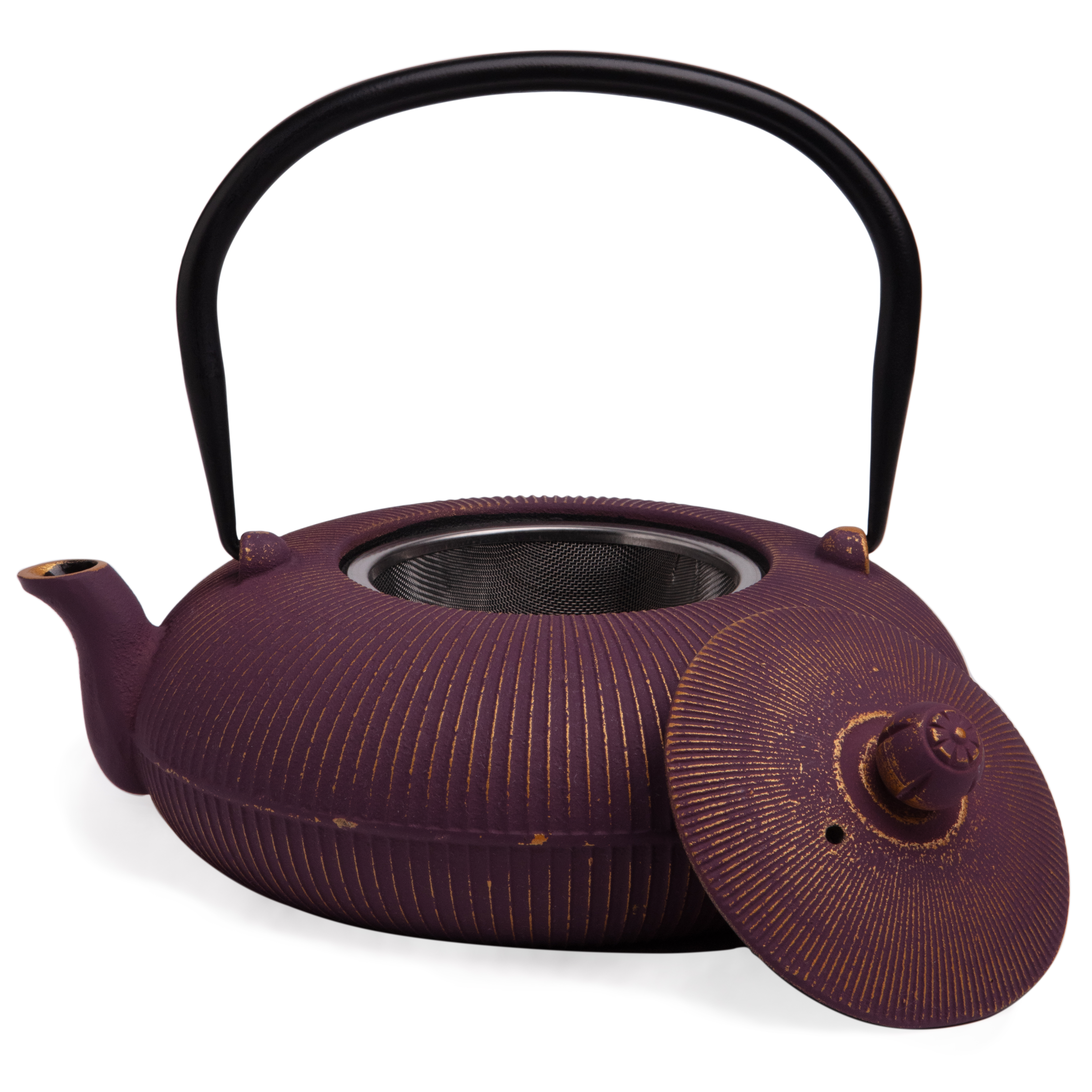 ЗАВАРОЧНЫЙ ЧАЙНИК ЧУГУННЫЙ С ЭМАЛИРОВАННЫМ ПОКРЫТИЕМ ВНУТРИ 1200 МЛ