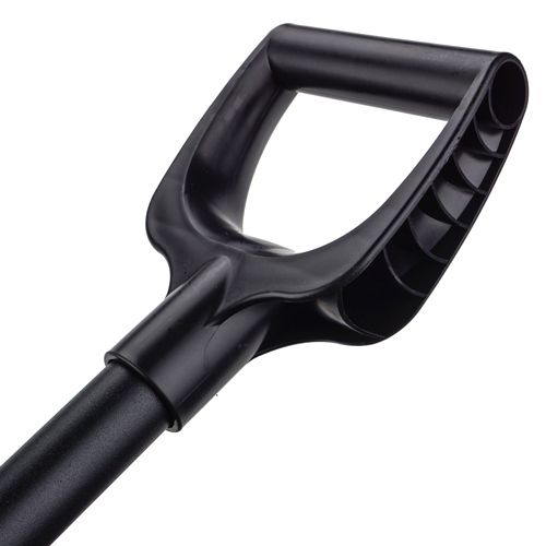 Лопата штыковая толщина полотна 1,5 мм с эргономическим металлическим черенком и пластиковой ручкой SPETSTEXNIK, 1/5