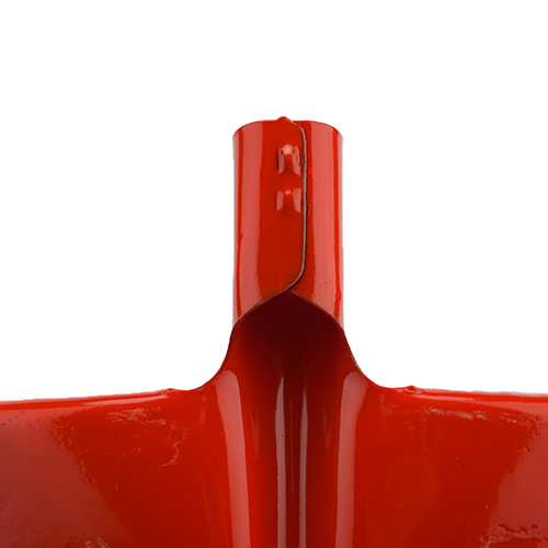 Лопата штыковая рельсовая сталь, универсальная К-21, оранжево-черная, 12/12